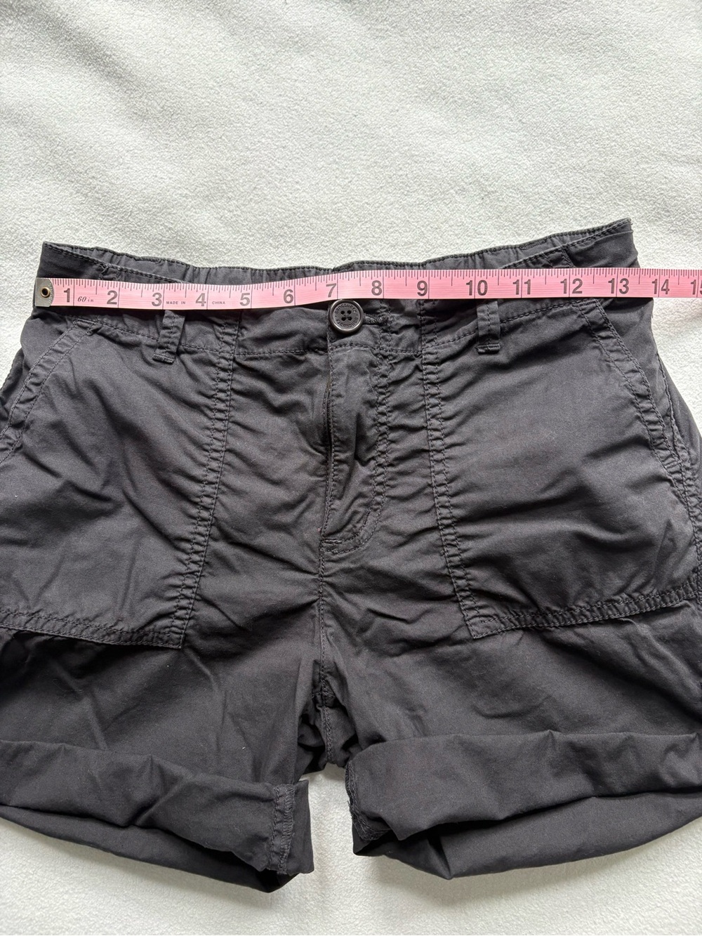 Sanctuary black switch back shorts